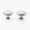 1 1/2" Chrome Knobs