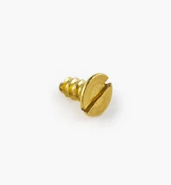 1/4" #4 Flat-Head Brass Screws