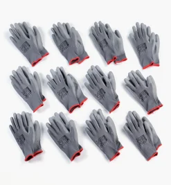 12 Pairs Of Lightweight Work Gloves
