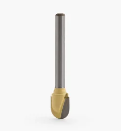 1/8" Shank Carbide-Tipped Core Box Router Bit