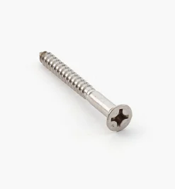316 Stainless-Steel #10 Flat-Head Screws
