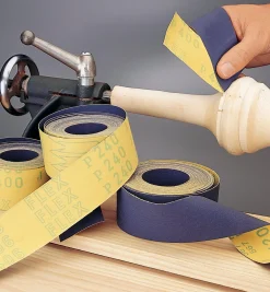 Abrasive Rolls For Turners