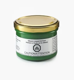 Allbäck Chrome Oxide Green Linseed Oil Paint