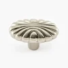 Amerock Natural Elegance Satin Nickel Shell Knob