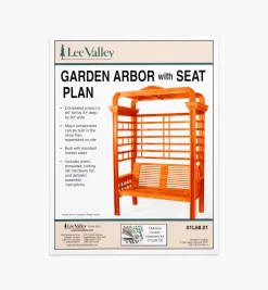 Arbor With Seat Plan