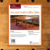 Arts And Crafts Coffee Table Plan