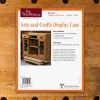 Arts And Crafts Display Case Plan