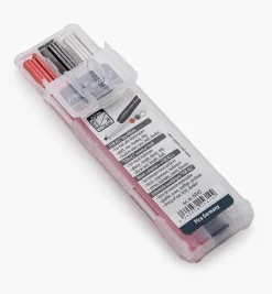 2B Pica Replacement Leads (Graphite/White/Red)