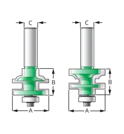 Bead Rail & Stile Set