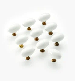 Belwith Ceramic Oval Knobs