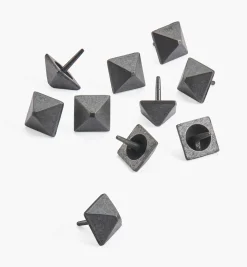 Black Square-Head Nails