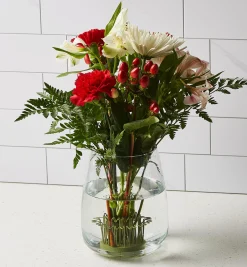 Blue Ribbon Flower Holder