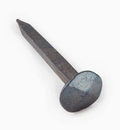 Blued Steel Diamond-Head Forged Nails From Clouterie Rivierre