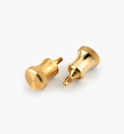 Brass Knobs For The Veritas Large Shoulder Plane