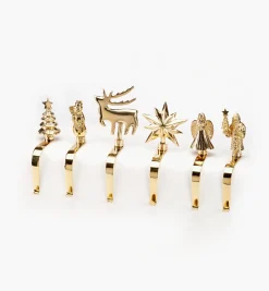 Brass Stocking Hangers
