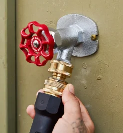 Brass Tap End Quick Connect Set