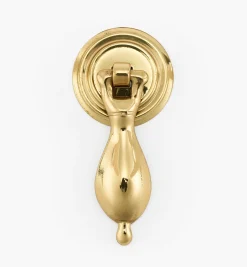 Brass Teardrop Pattern Pulls