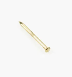 Brass-Plated Escutcheon Pins