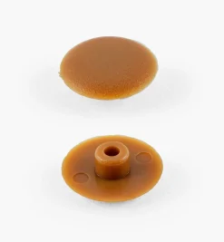 Brown Plastic Caps For Knock-Down Screws