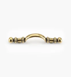 Burnished Brass Arched Die-Cast Pull