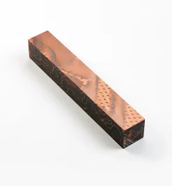Burnt Copper Acrylic Acetate Pen Blank