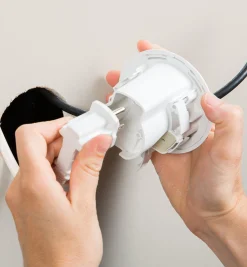 Cable Grommet Kit For Wall-Mounted Electronics