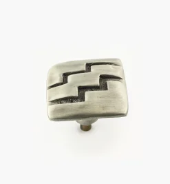 Cast Pewter Square Knob