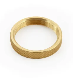Common Ring Nut For 1 3/16" And 1 3/4" Brass Template Guides And 1 3/4" Router Plate Inserts