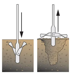 Compost Aerating Tool