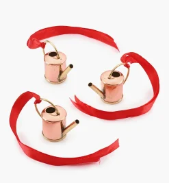Copper Watering Can Ornaments
