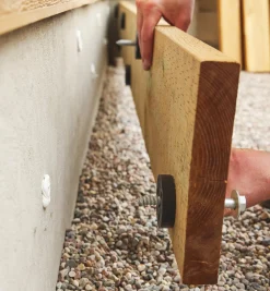 Deck-to-Wall Spacers