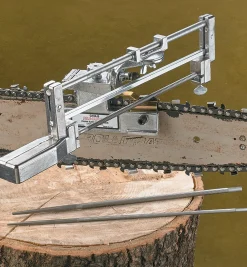 Deluxe Chain-Saw Sharpener