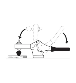 DeStaCo Horizontal Toggle Clamps