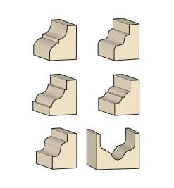 Detail Router Bit Set