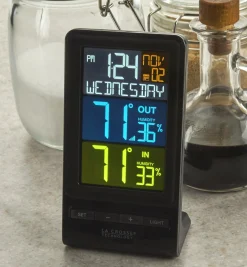 Dual-Display Indoor/Outdoor Weather Station