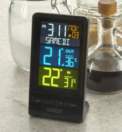 Dual-Display Indoor/Outdoor Weather Station