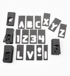 Extra Letter Sets For Router Letter Template Set