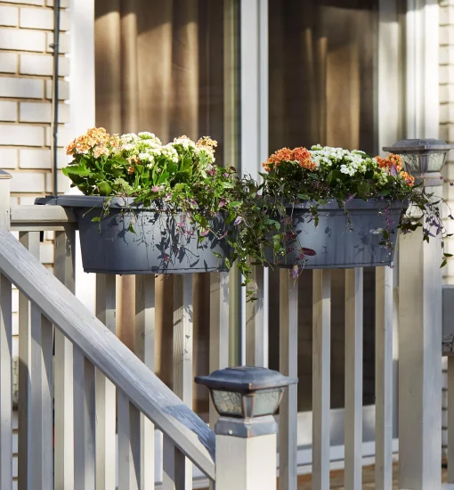 Fence & Railing Planters - Soil And Sparrow