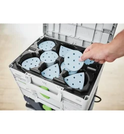 Festool Systainer³ Case With Insert For D77/D90/93V Abrasives