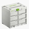 Festool Systainer³ Rack SYS3-RK/6 M 337-Set