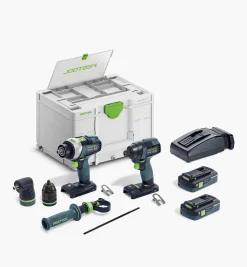 Festool TID 18 Impact Driver & TPC 18/4 Hammer Drill Set