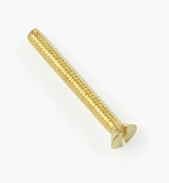 Flat-Head Slot Brass Machine Screws