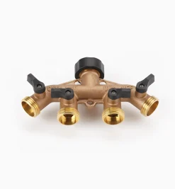 Four-Way Brass Manifold