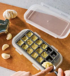 Garlic Freezer Tray