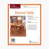 Harvest Table Plan