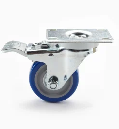 Heavy-Duty Polyurethane Swivel Locking Casters