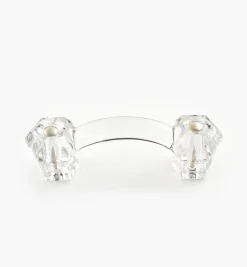 Hexagonal Glass Pull