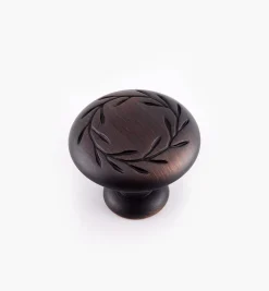 Inspirations Leaf Motif Knobs