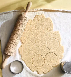 Kaleidoscope Embossing Rolling Pin