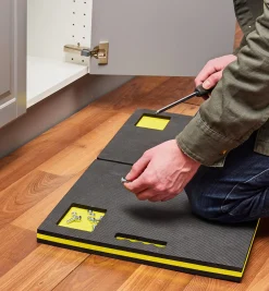 Kneeler With Compartment Cutouts